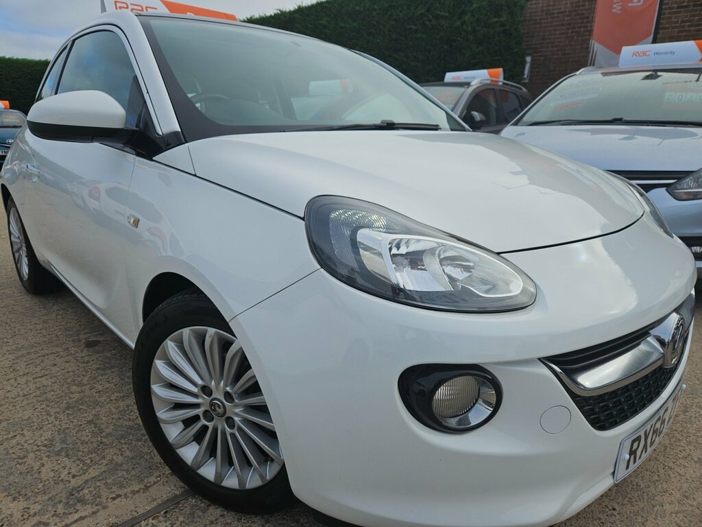 Vauxhall Adam 1.2 Glam Demo 1 Owner Sun Roof RX66ZFV White #2