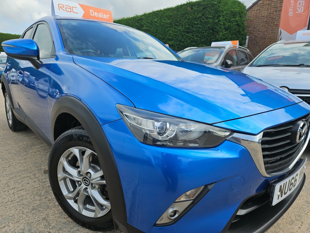 Mazda CX-3 2.0 Se-l Nav Only 57,000 Miles NU66YRR Blue #3