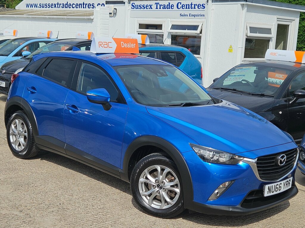Mazda CX-3 2.0 Se-l Nav Only 57,000 Miles NU66YRR Blue #2