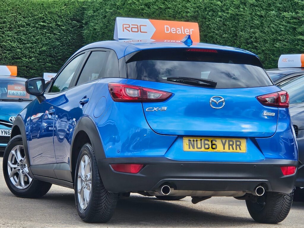 Mazda CX-3 2.0 Se-l Nav Only 57,000 Miles NU66YRR Blue #6