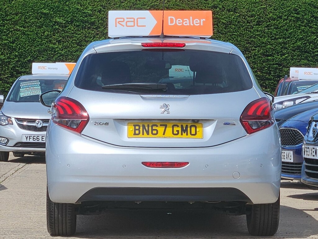 Peugeot 208 1.2 Allure Premium Panoramic Roof BN67GMO Silver #6