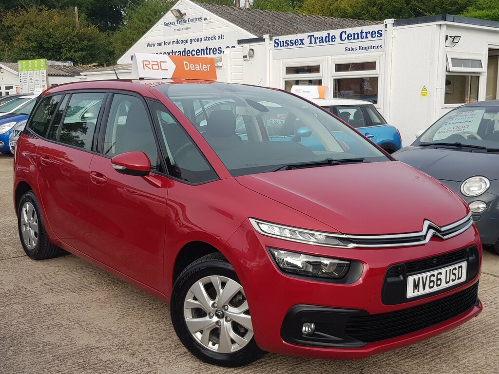 Citroen Grand C4 Picasso 1.6 Bluehdi Touch Edition 7 Seater - Ulez Zone Com Red #3