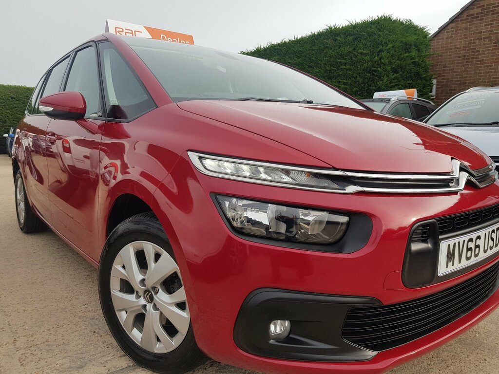 Citroen Grand C4 Picasso 1.6 Bluehdi Touch Edition 7 Seater - Ulez Zone Com Red #2