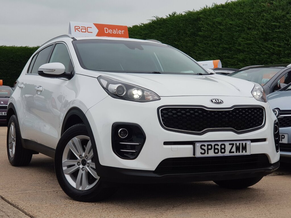 Kia Sportage 1.7 Crdi 2 - Parking Camera Satnav - One Lady Ow White