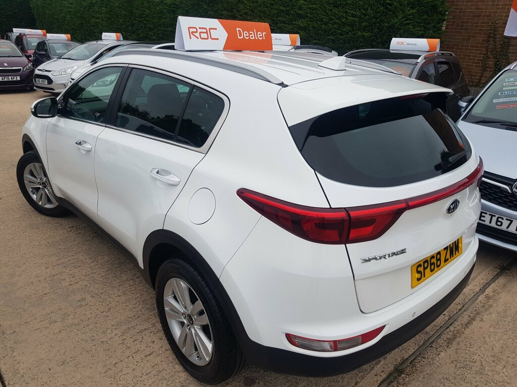 Kia Sportage 1.7 Crdi 2 - Parking Camera Satnav - One Lady Ow SP68ZWM White #6