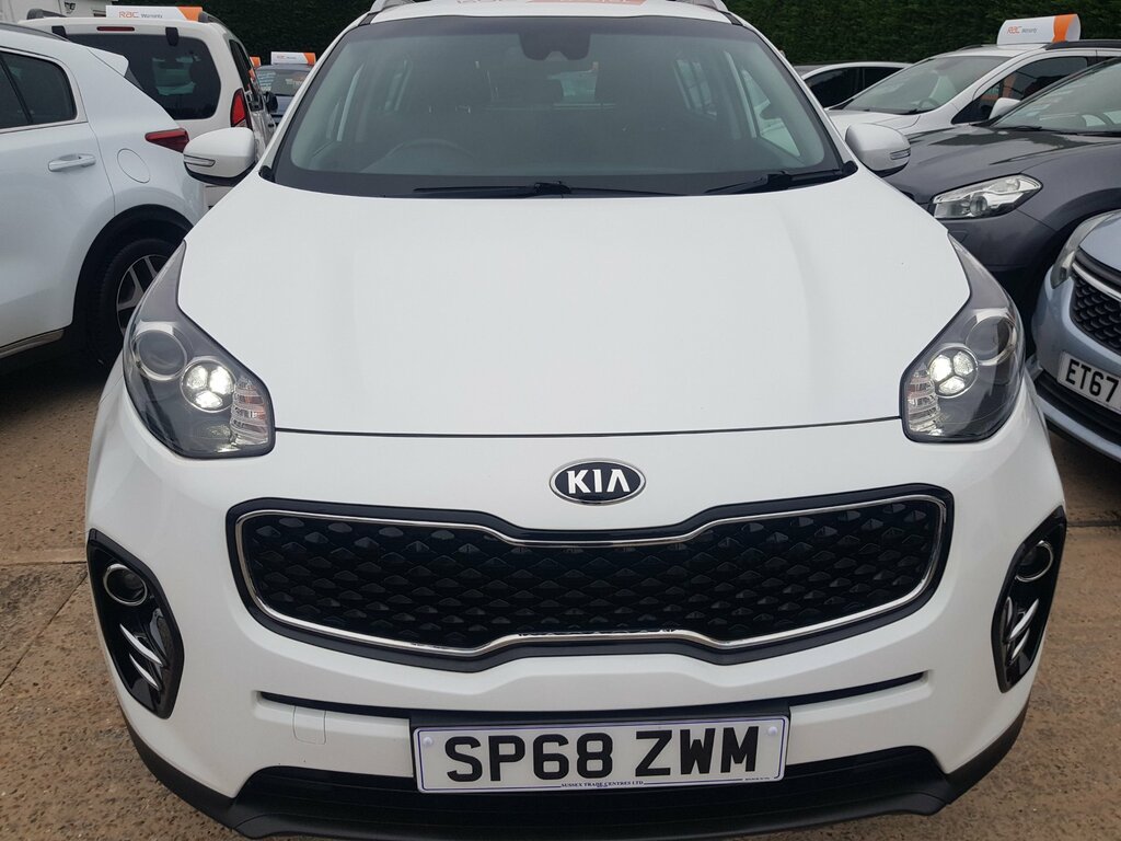 Kia Sportage 1.7 Crdi 2 - Parking Camera Satnav - One Lady Ow SP68ZWM White #5