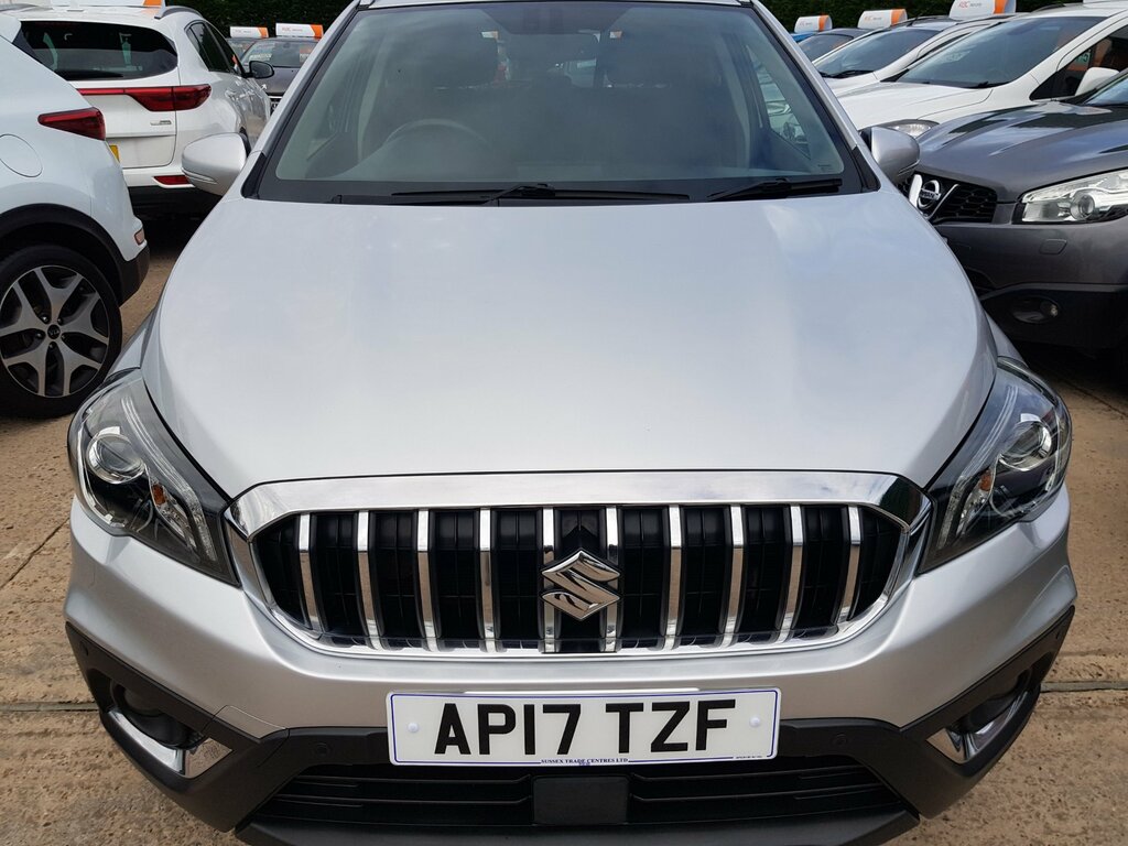 Suzuki SX4 S Cross S-cross 1.0 Bjet Sz-t - With Sat Nav AP17TZF Silver #5