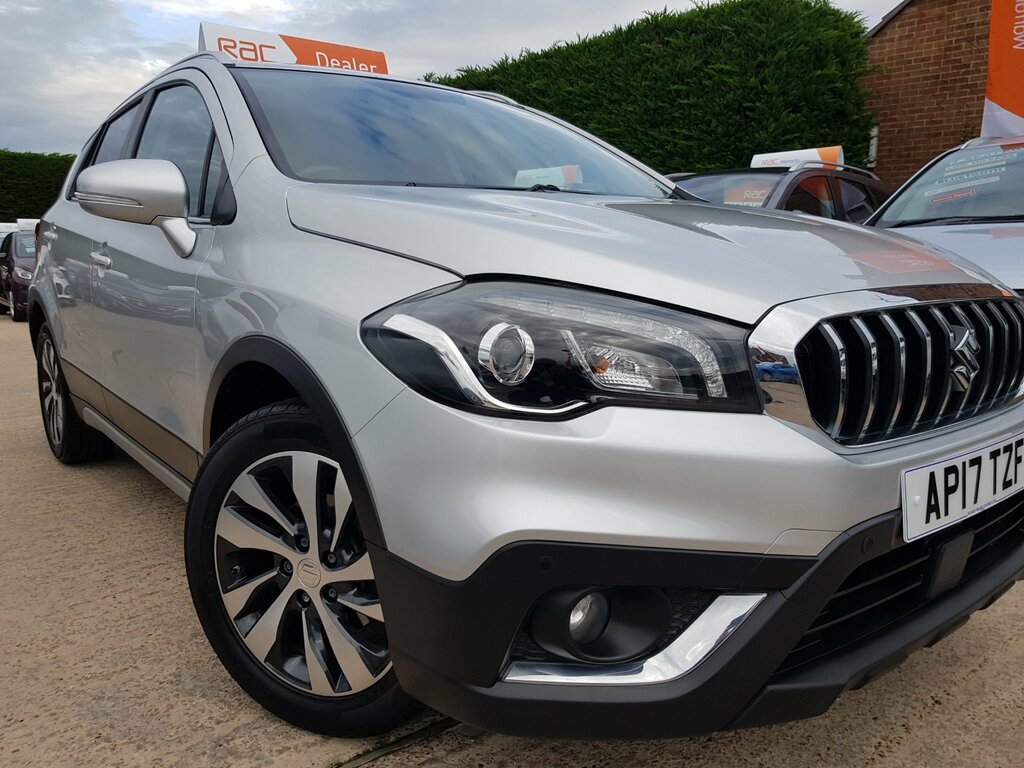 Suzuki SX4 S Cross S-cross 1.0 Bjet Sz-t - With Sat Nav AP17TZF Silver #4