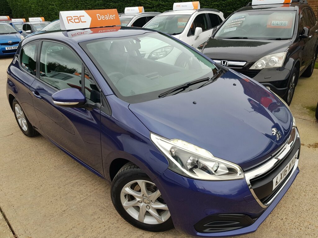 Peugeot 208 1.2 Active - 1 Owner Just 14,000 Miles LX16WYO Blue #2