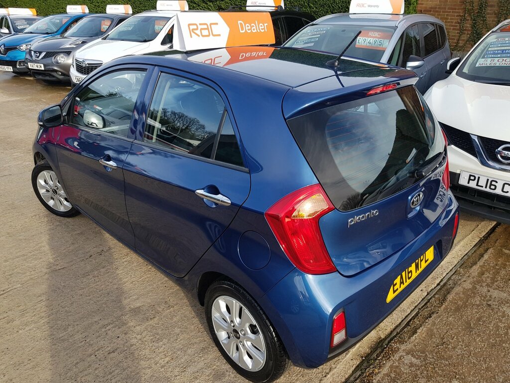 Kia Picanto 1.25 2 - Only 29,000 Miles EA16WPL Blue #6