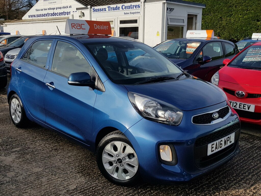 Kia Picanto 1.25 2 - Only 29,000 Miles EA16WPL Blue #2