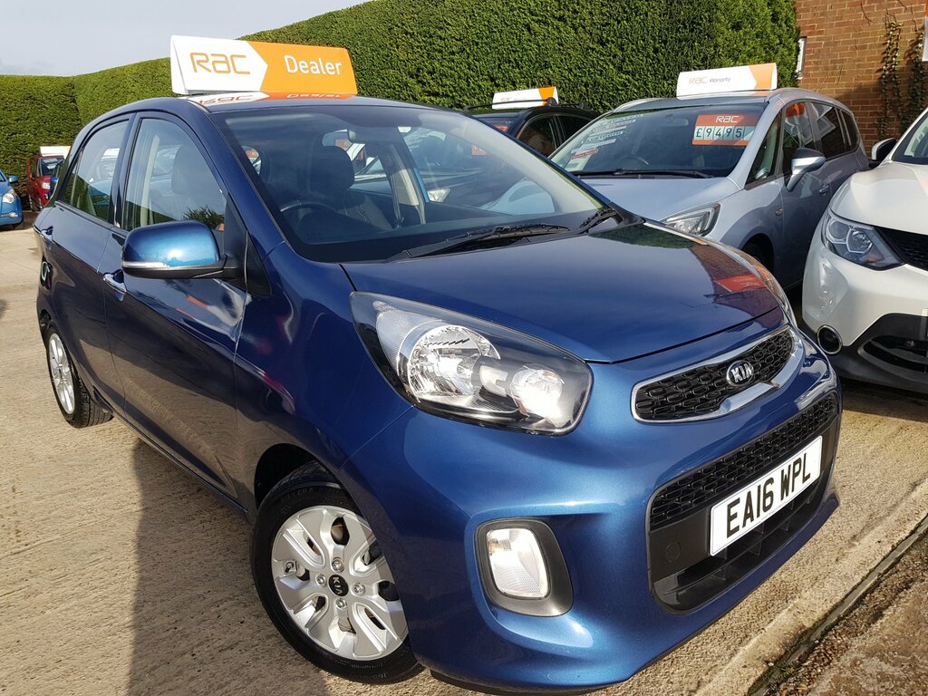 Kia Picanto 1.25 2 - Only 29,000 Miles Blue