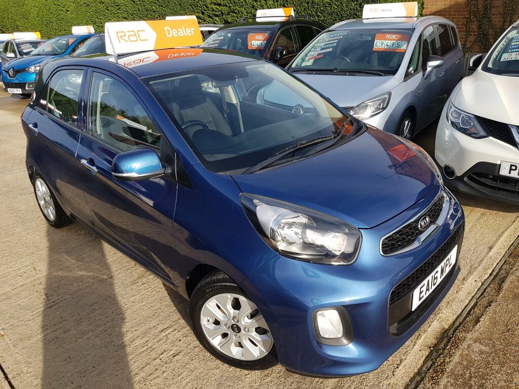 Kia Picanto 1.25 2 - Only 29,000 Miles EA16WPL Blue #4