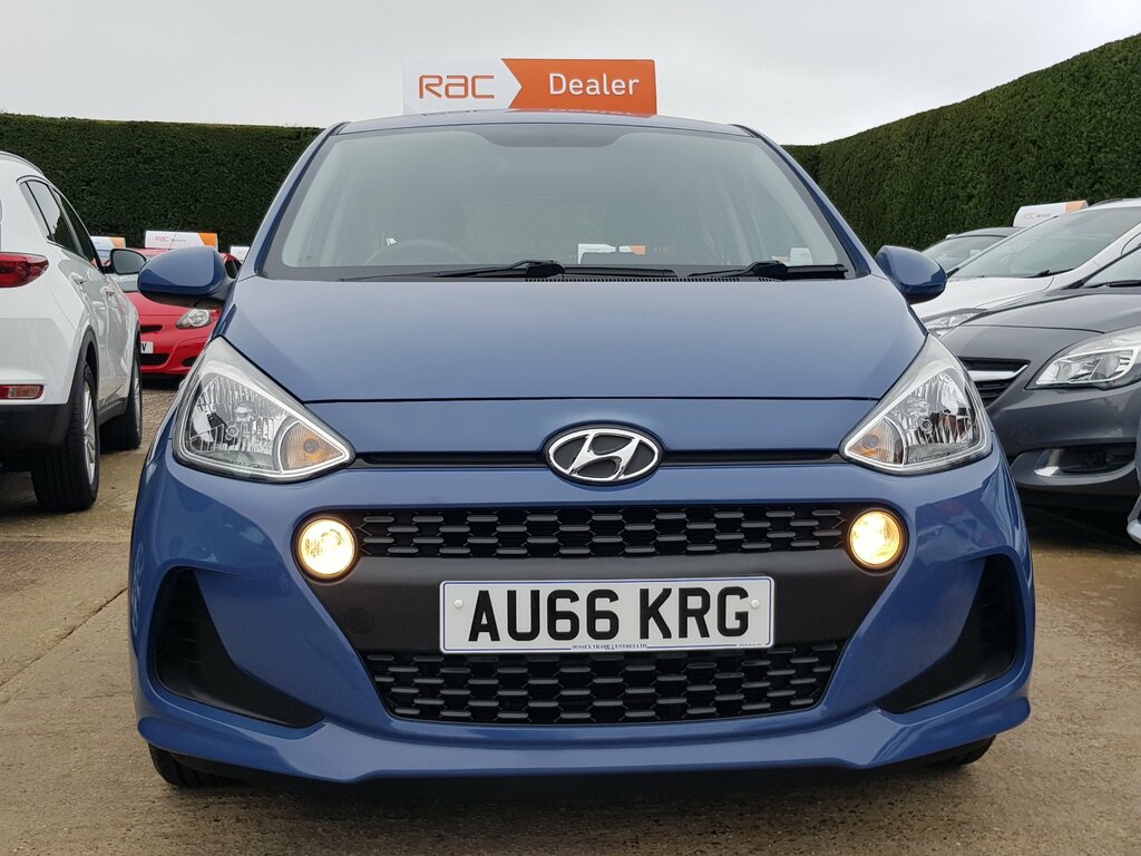 Hyundai I10 I10 Se 1.2 - Only 42,000 Miles AU66KRG Blue #6