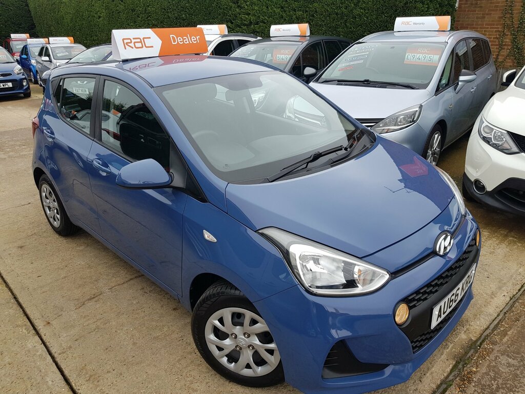 Hyundai I10 I10 Se 1.2 - Only 42,000 Miles AU66KRG Blue #3
