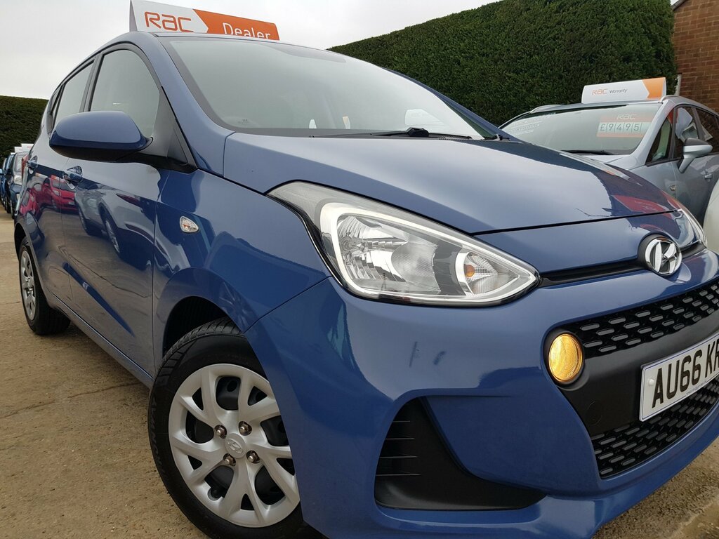 Hyundai I10 I10 Se 1.2 - Only 42,000 Miles AU66KRG Blue #4