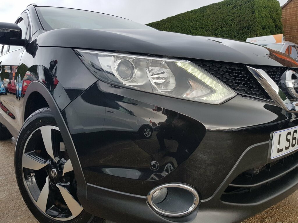 Nissan Qashqai 1.2 Dig-t N-connecta - Sat Nav Pan -Ro LS66FUB Black #3