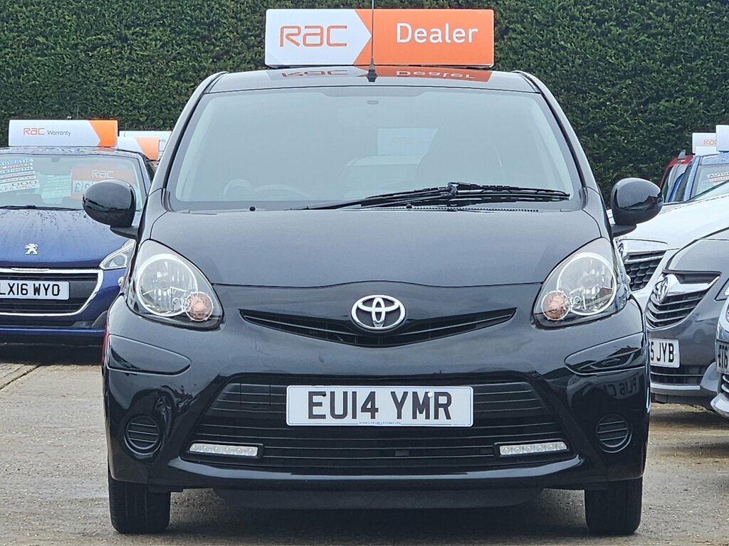 Toyota Aygo 1.0 Move With Style - Sat Nav - Only 46,000 Miles EU14YMR Black #3