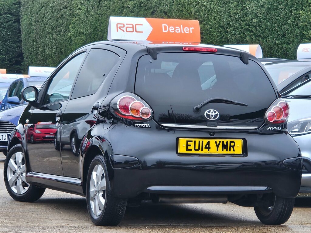Toyota Aygo 1.0 Move With Style - Sat Nav - Only 46,000 Miles EU14YMR Black #5