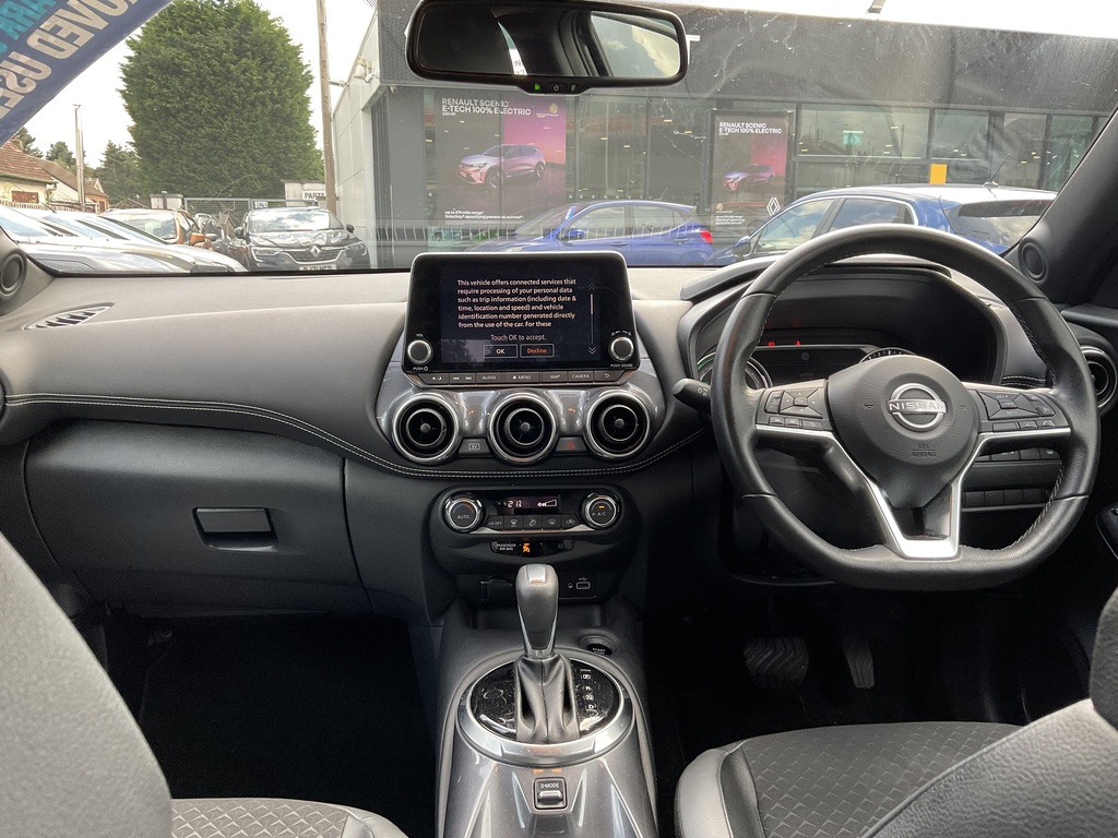 Nissan Juke 1.6 N Connecta Suv Hybrid MA72YBV Black #2