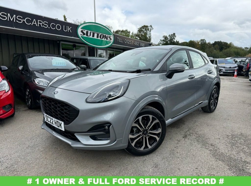 Ford Puma 1L St-line Silver