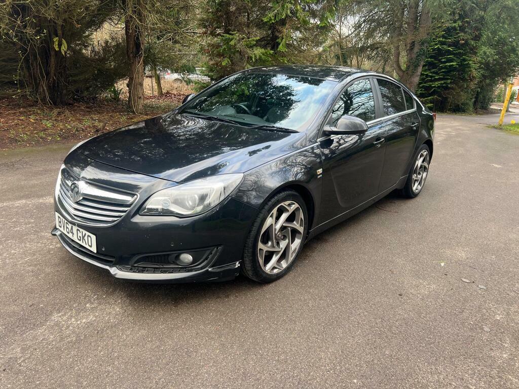 Vauxhall Insignia 2.0 Cdti Biturbo Sri VX Line Nav Euro 5 S S BV64GKO Black #6
