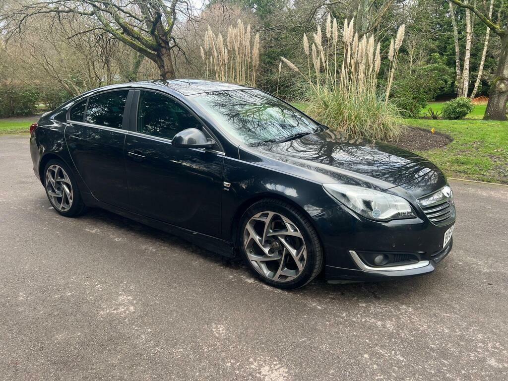 Vauxhall Insignia 2.0 Cdti Biturbo Sri VX Line Nav Euro 5 S S BV64GKO Black #2