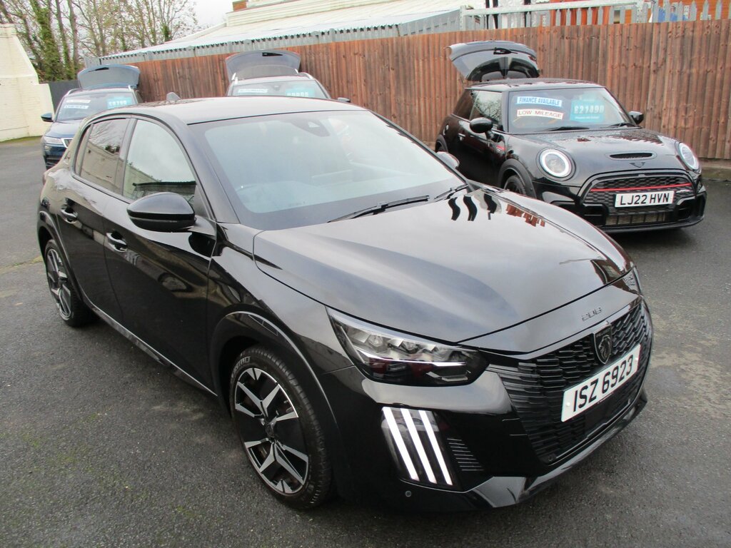 Peugeot 208 1.2 Hybrid Gt Hatchback Hybrid E-dsc6 E Black
