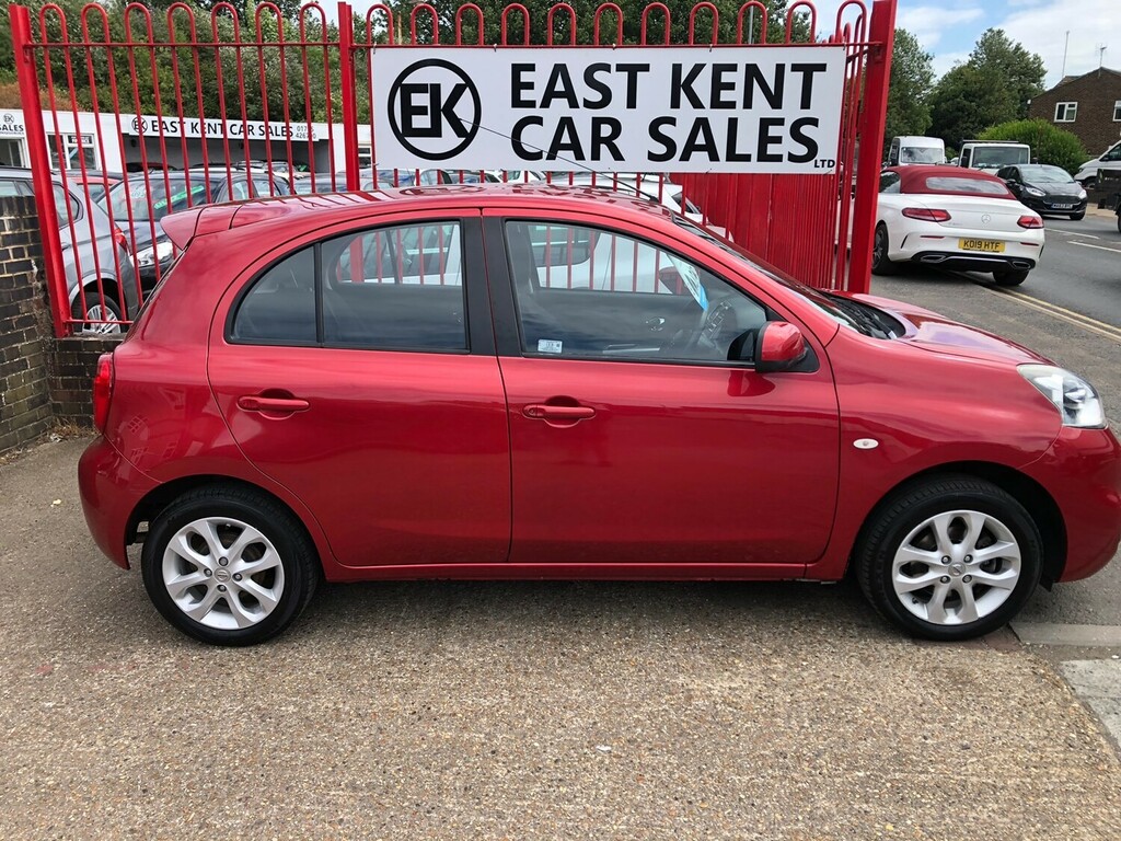 Nissan Micra 1.2 Acenta EF65OUL Red #5