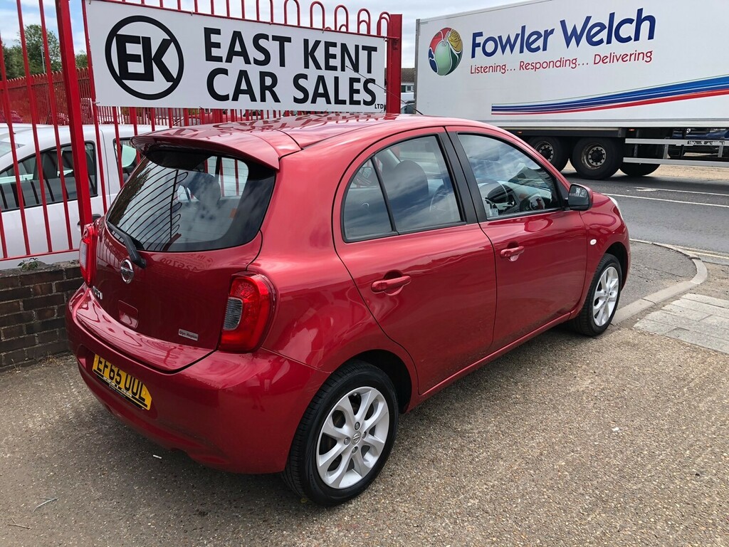 Nissan Micra 1.2 Acenta EF65OUL Red #6