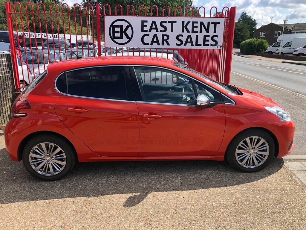 Peugeot 208 1.6 Bluehdi 100 Allure Non Start Stop FX66YCJ Orange #5