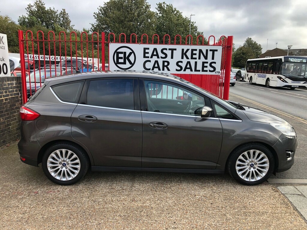 Ford C-Max 1.6 Tdci Titanium Mpv Euro 5 11 GK65CFZ Grey #5