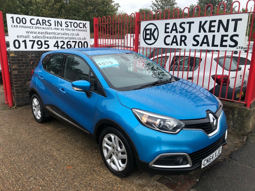 Renault Captur 1.5 Dci Energy Dynamique Medianav Suv M Blue