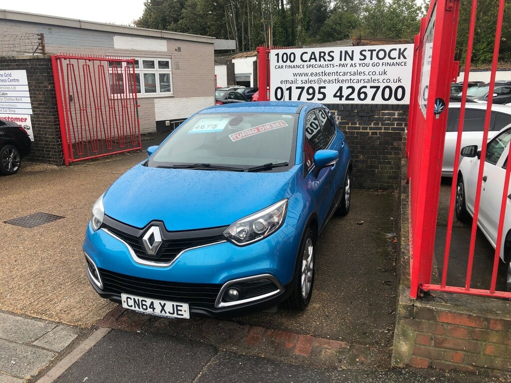 Renault Captur 1.5 Dci Energy Dynamique Medianav Suv M CN64XJE Blue #2