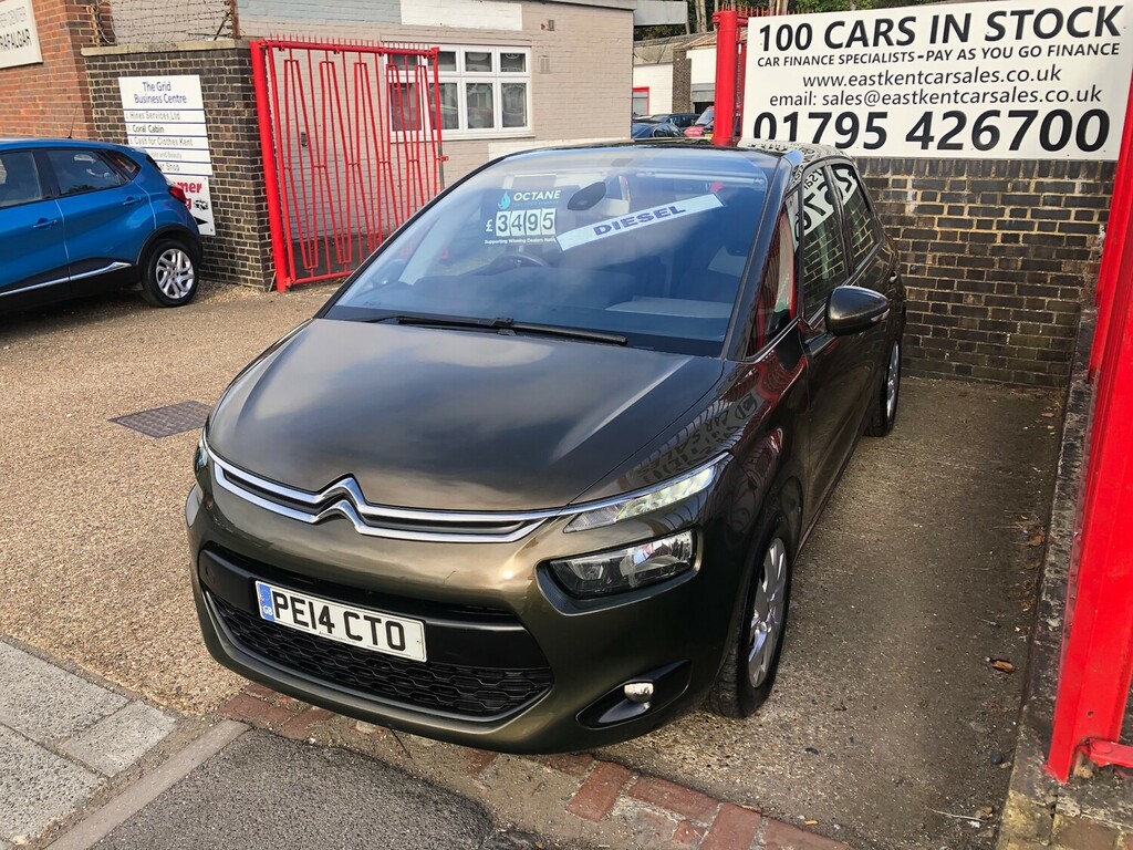 Citroen C4 Picasso 1.6 Hdi Vtr Mpv Euro 5 90 Ps PE14CTO Brown #3