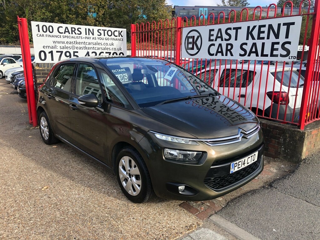 Citroen C4 Picasso 1.6 Hdi Vtr Mpv Euro 5 90 Ps Brown