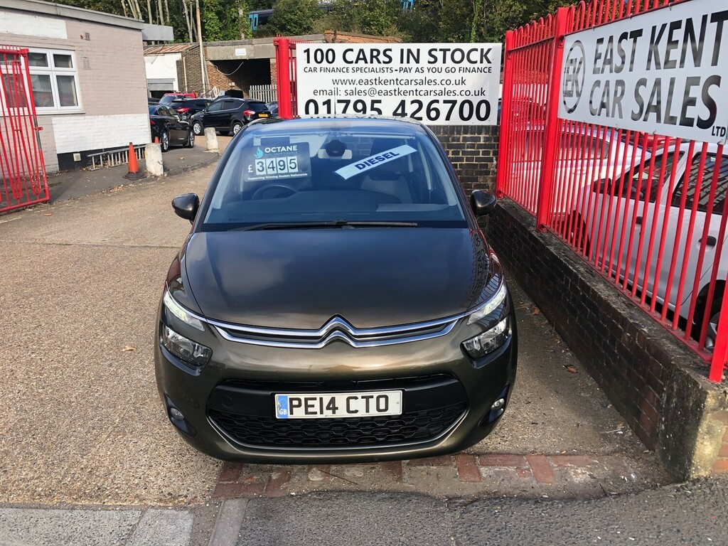 Citroen C4 Picasso 1.6 Hdi Vtr Mpv Euro 5 90 Ps PE14CTO Brown #2