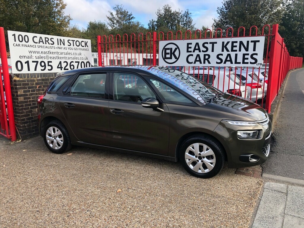 Citroen C4 Picasso 1.6 Hdi Vtr Mpv Euro 5 90 Ps PE14CTO Brown #4
