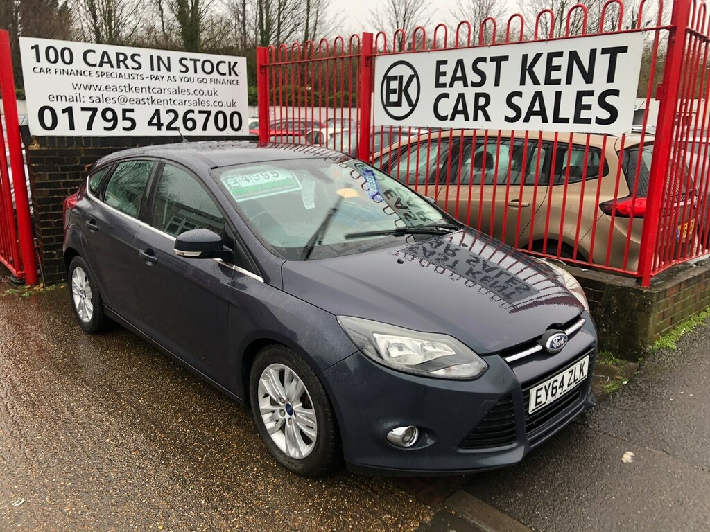 Ford Focus 1.6 Tdci 115 Titanium Navigator EY64ZLK Grey #3