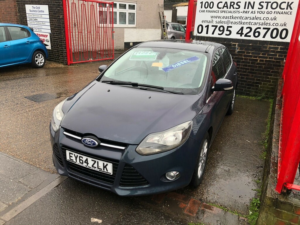 Ford Focus 1.6 Tdci 115 Titanium Navigator EY64ZLK Grey #2