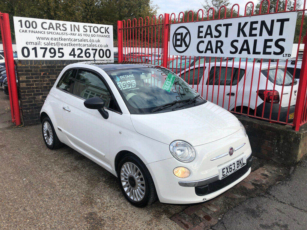 Fiat 500 1.2 Lounge Hatchback Euro 4 69 White