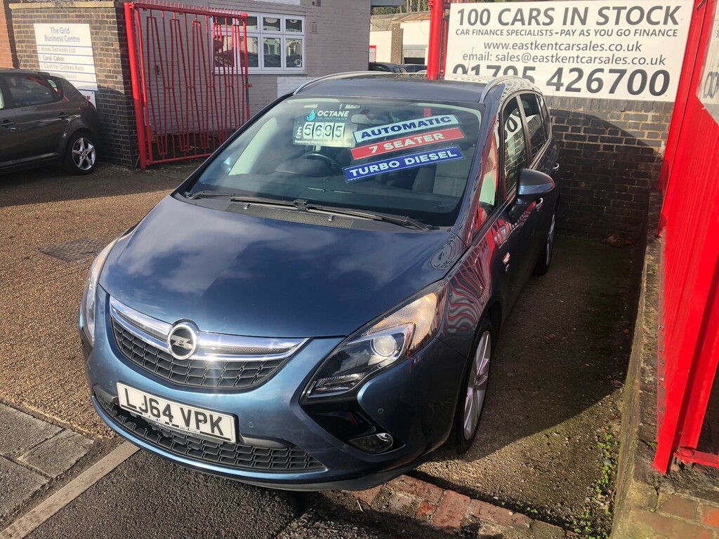Vauxhall Zafira Tourer 2.0 Cdti Sri Mpv Euro 5 165 Ps LJ64VPK Blue #3