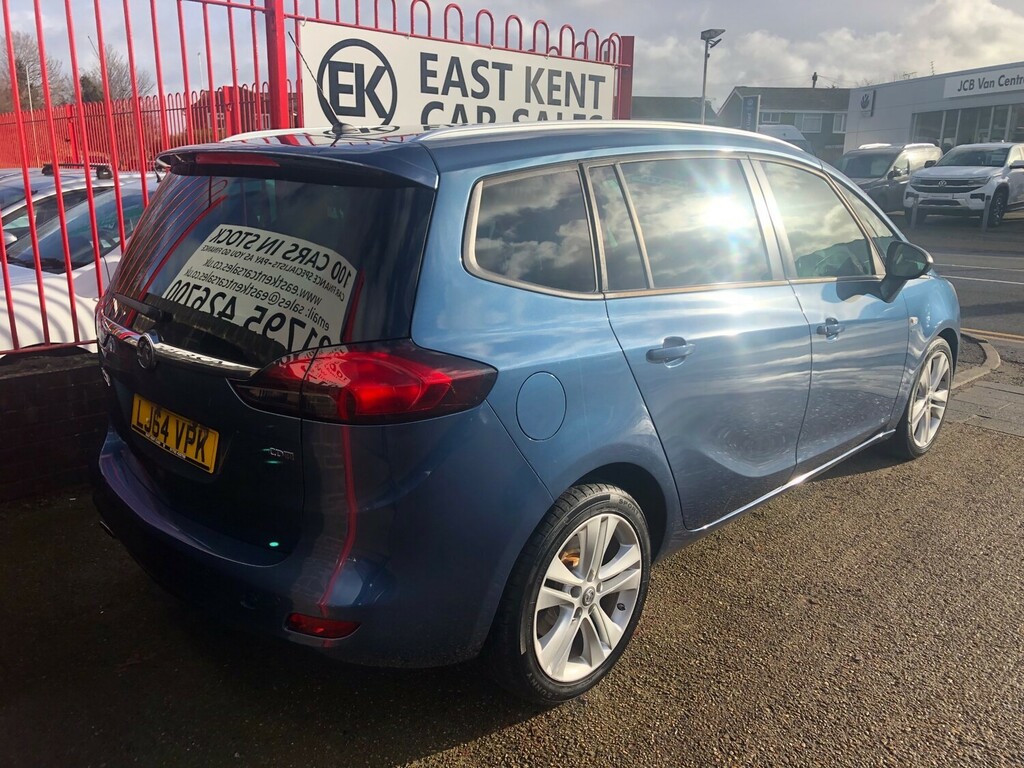 Vauxhall Zafira Tourer 2.0 Cdti Sri Mpv Euro 5 165 Ps LJ64VPK Blue #6
