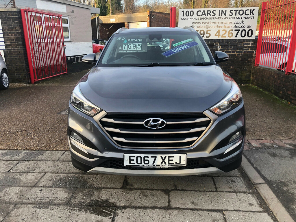 Hyundai Tucson 1.7 Crdi Blue Drive Se Suv Euro E067XEJ Grey #2