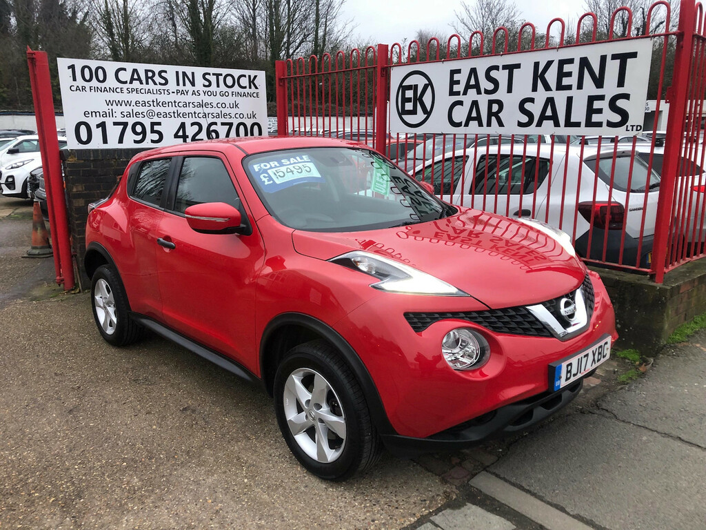 Nissan Juke 1.6 Visia Suv Euro 6 94 Ps Pet Red