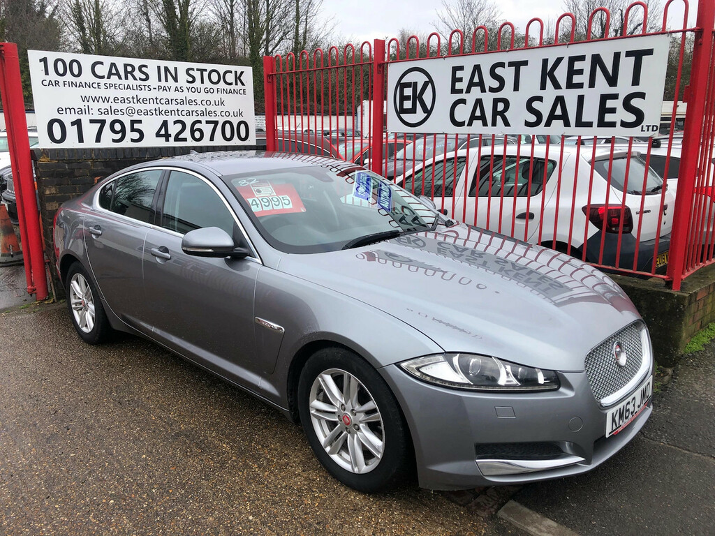 Jaguar XF 2.2D Luxury Saloon Euro 5 S S 1 KM63JMO Grey #4