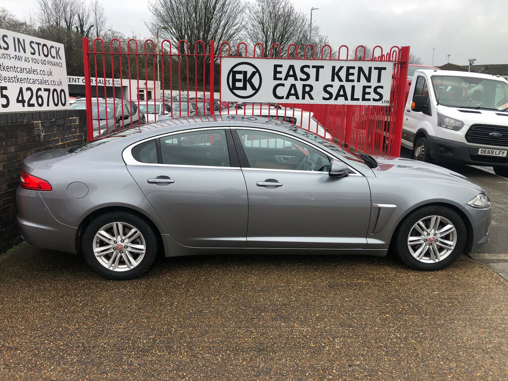 Jaguar XF 2.2D Luxury Saloon Euro 5 S S 1 KM63JMO Grey #5