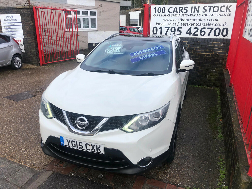 Nissan Qashqai 1.6 Dci N-tec Suv Xtron 2Wd Euro 5 S YG15CXK White #3