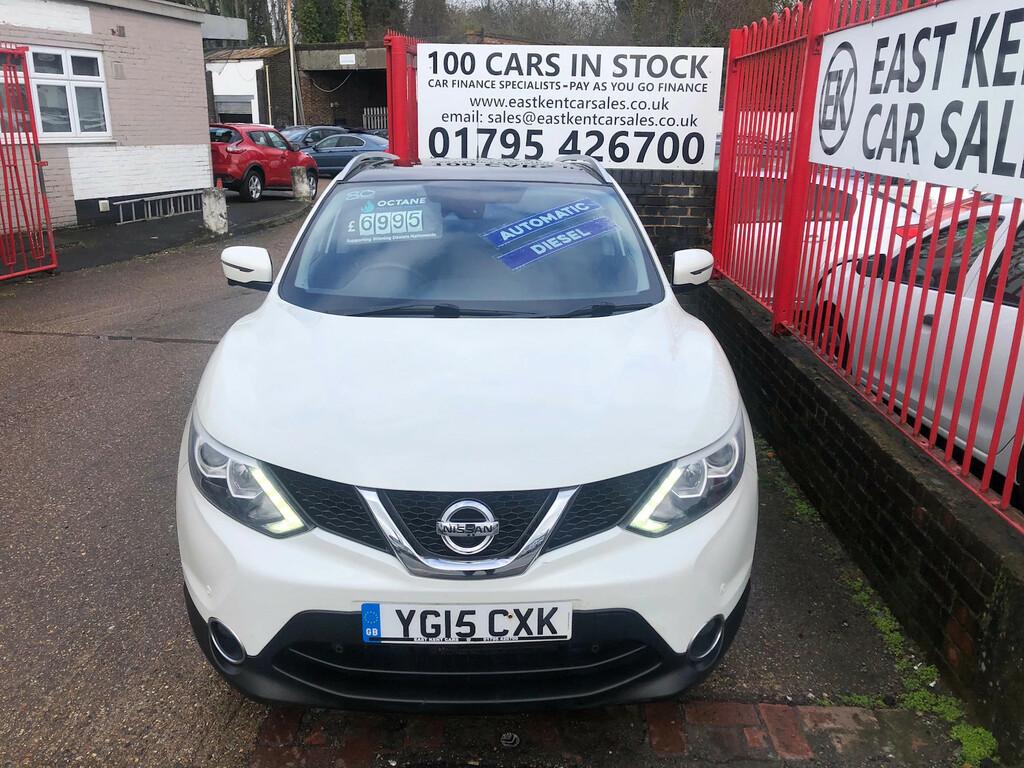 Nissan Qashqai 1.6 Dci N-tec Suv Xtron 2Wd Euro 5 S YG15CXK White #2