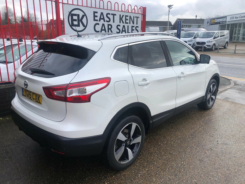 Nissan Qashqai 1.6 Dci N-tec Suv Xtron 2Wd Euro 5 S YG15CXK White #6
